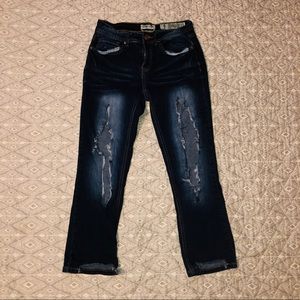 Cropped Ripped Jeans SALE